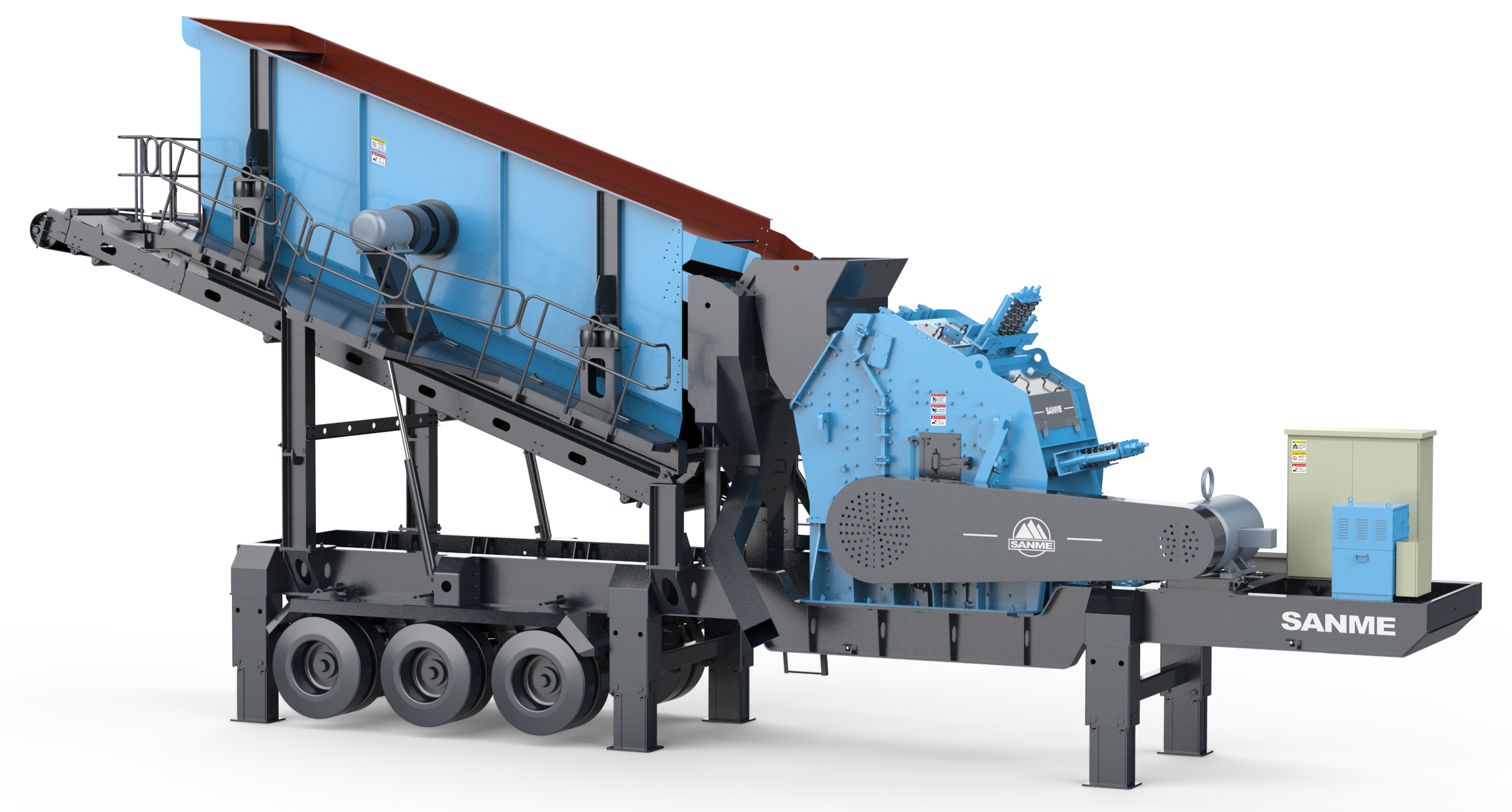 兩大移動(dòng)破碎站：輪胎式vs履帶式，5方面對(duì)比讓你看清差別！