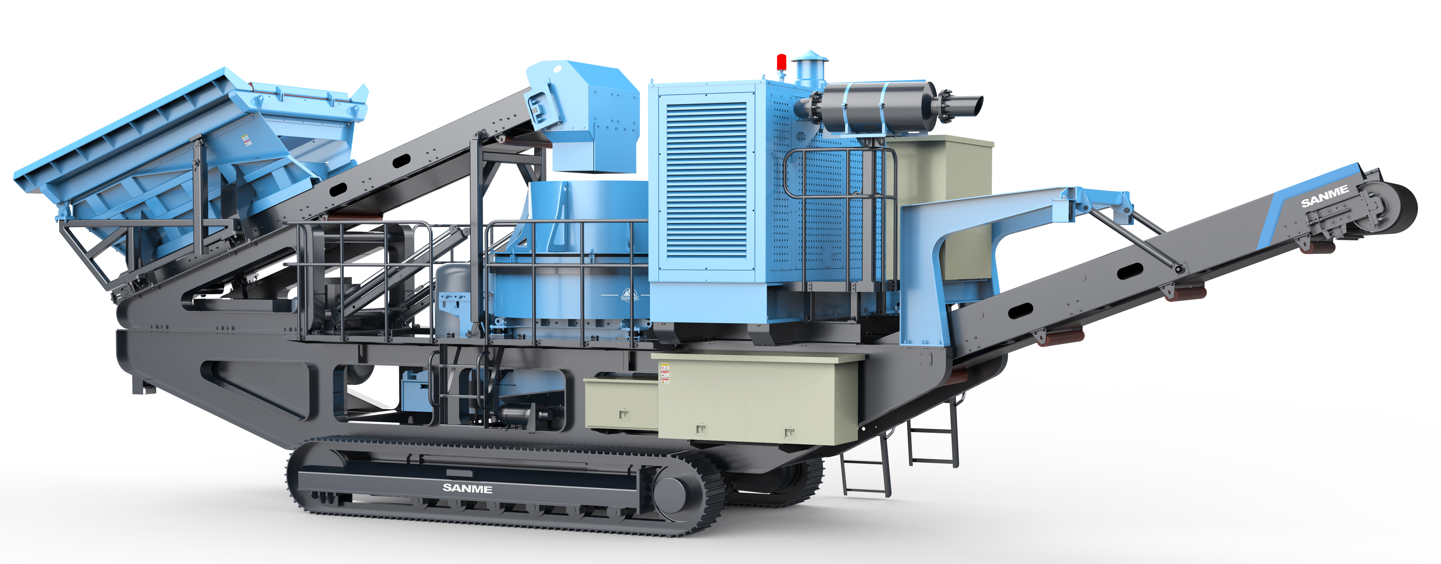 履帶式移動破碎站5種驅動方式怎么選？