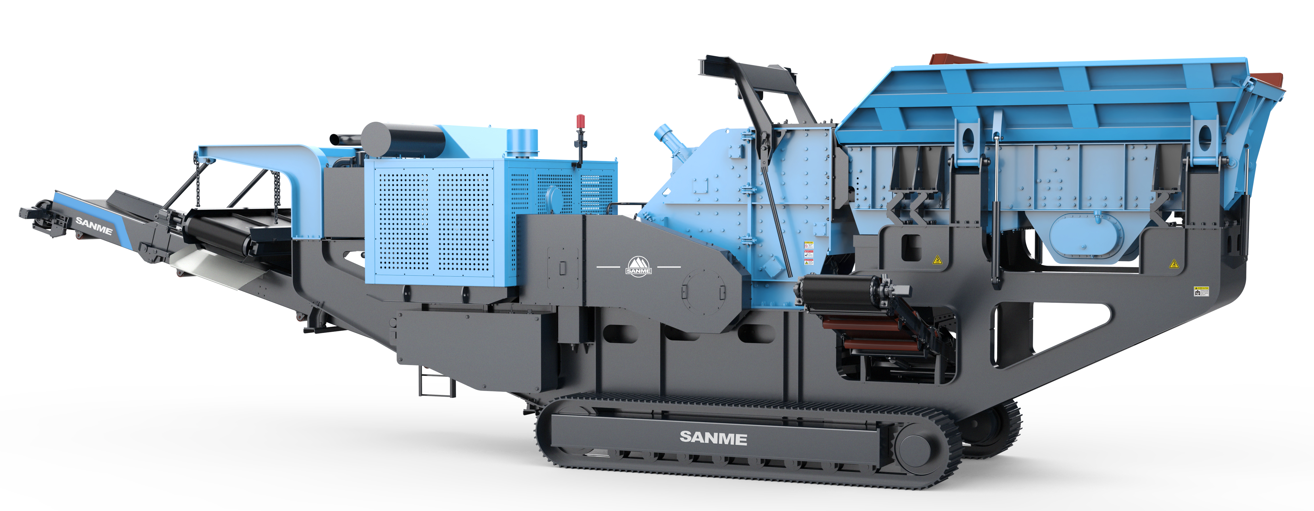 履帶式移動破碎站5種驅動方式怎么選？