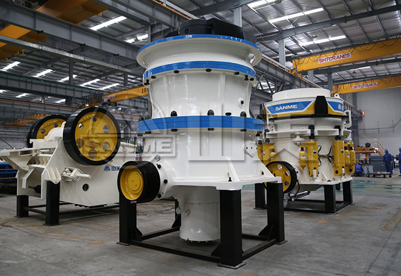 多缸圓錐破碎機破碎鵝卵石有什么優點？