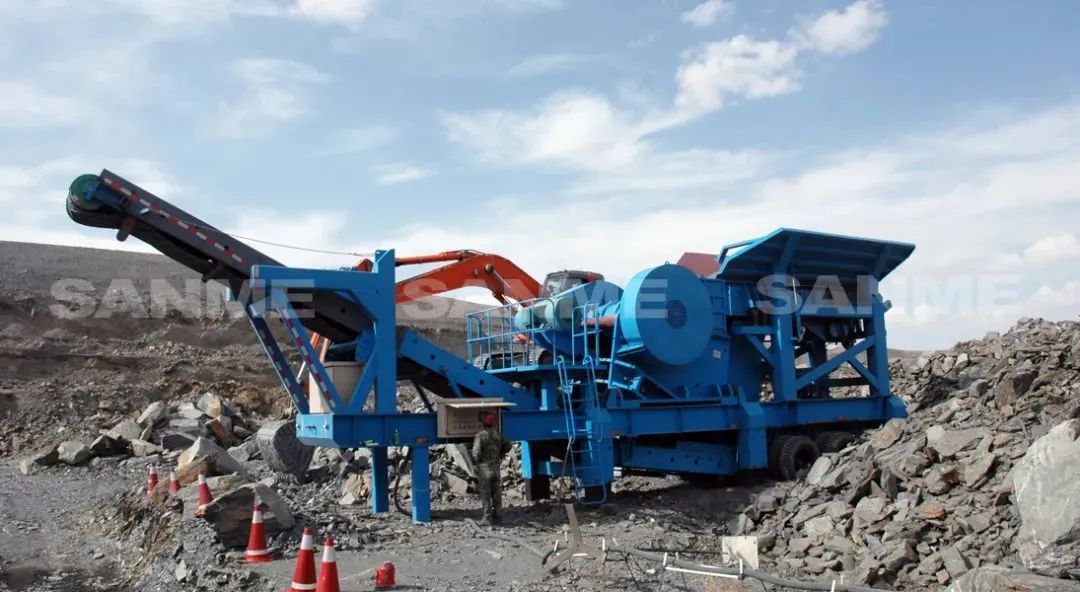 時產值近600萬！山美移動式破碎篩分一體站助力江蘇高碳鉻鐵礦破碎項目建設