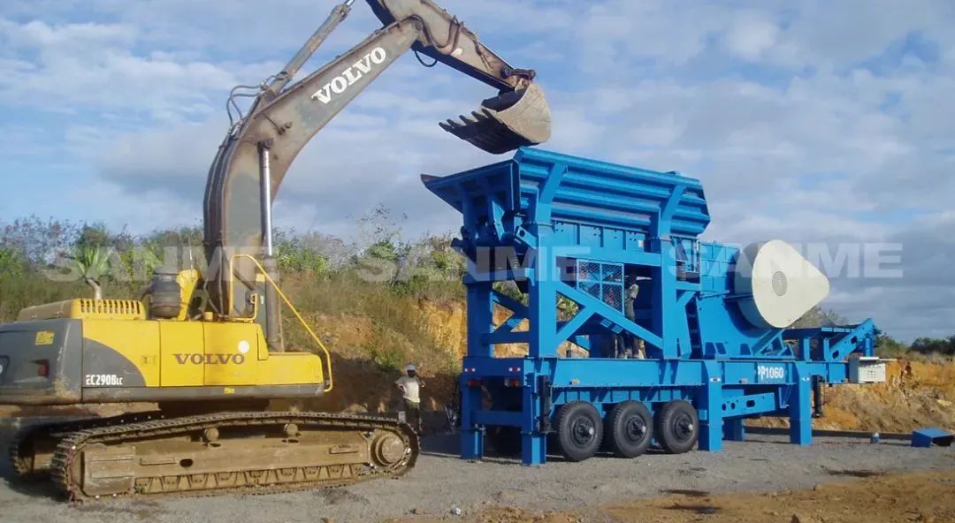 時產值近600萬！山美移動式破碎篩分一體站助力江蘇高碳鉻鐵礦破碎項目建設